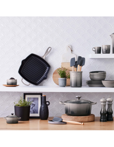 Grillpan Signature vierkant Flint 26cm