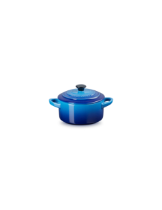 Le Creuset Mini-Braad-/ Stoofpan Azure 10cm 0,2l