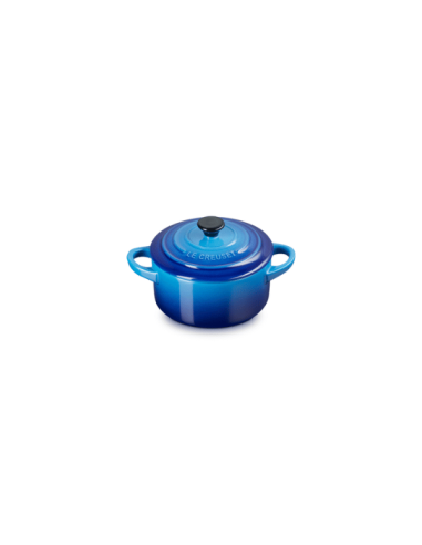 Le Creuset Mini-Braad-/ Stoofpan Azure 10cm 0,2l
