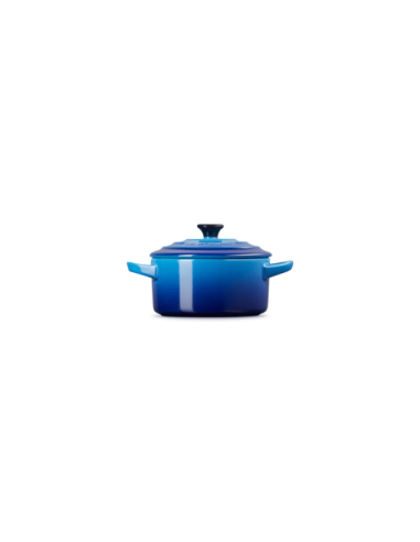 Le Creuset Mini-Braad-/ Stoofpan Azure 10cm 0,2l