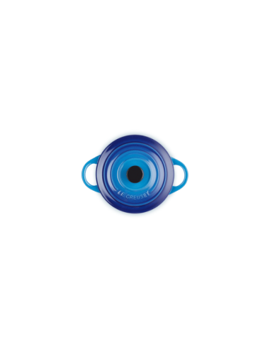 Le Creuset Mini-Braad-/ Stoofpan Azure 10cm 0,2l