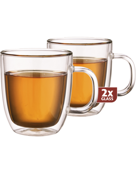 MAXXO Set-2 Thermoglas Thee 480ml