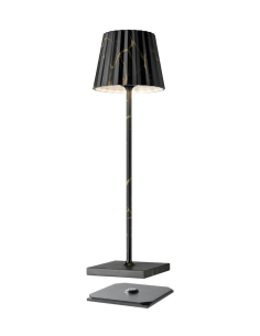 Troll 2.0 Outdoor Tafellamp Zwart Marmer