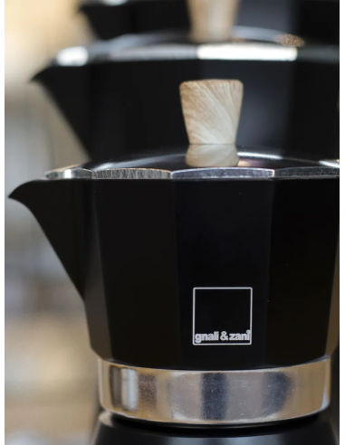 Venezia espressomaker 3-kops Zwart