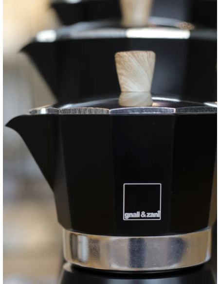 Venezia espressomaker 3-kops Zwart
