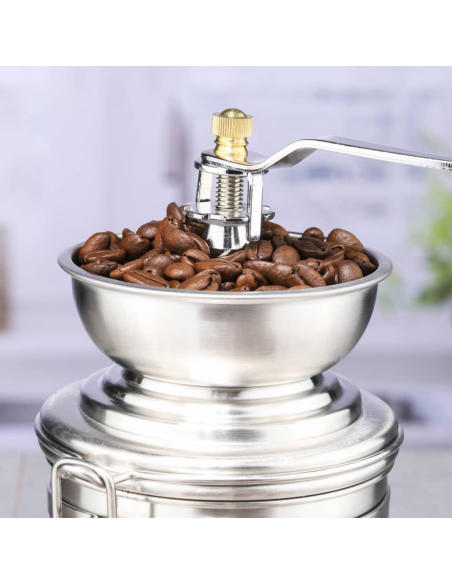 ZELLER PRESENT Koffiemolen RVS