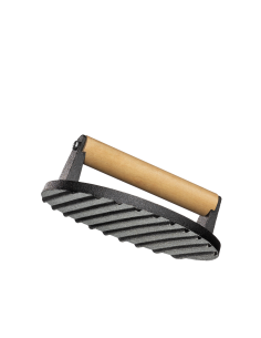 Vleesverzwaarder / Vleespers Gietijzer 18 cm 1 kg