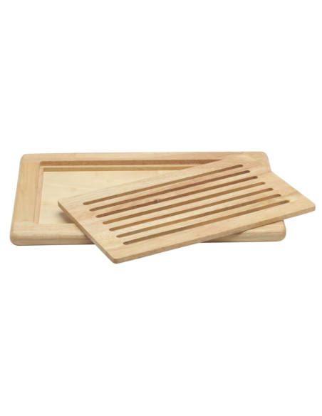 Broodsnijplank Rubberwood 42 x 28 cm
