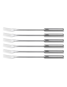 Set-6 Kaas Fonduevork RVS