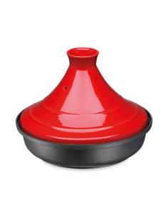 Spring Tajine gietijzer rood 28cm.