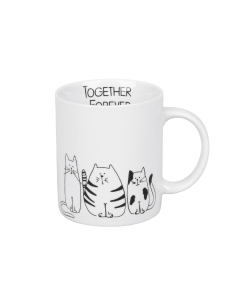 Koffiebeker Funny Cats porselein