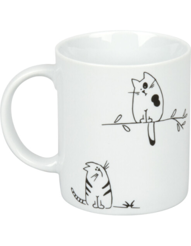 Koffiebeker Funny Cats porselein
