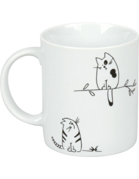 Koffiebeker Funny Cats porselein