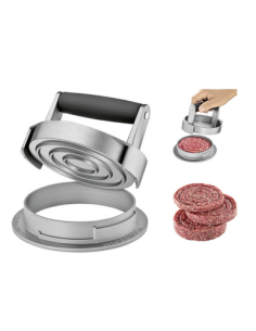 Hamburgerpers Trio Ø 11 cm, open bodem