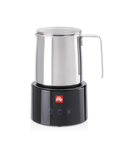 Illy Melkopschuimer Zwart Inductie