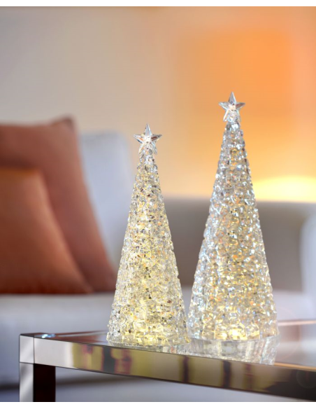 Kerstboom Glamour Led Acryl 33 cm