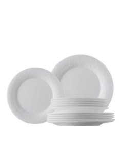 Rosenthal Geometrica Set 4 Ontbijtborden en 4 Dinerborden
