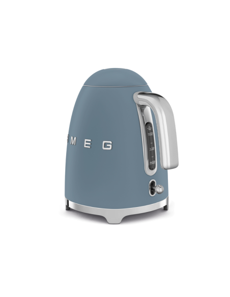 Smeg Waterkoker Storm Blue Mat 1,7L.