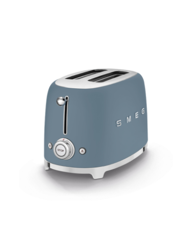 Smeg Broodrooster 2x2 Storm Blue Mat
