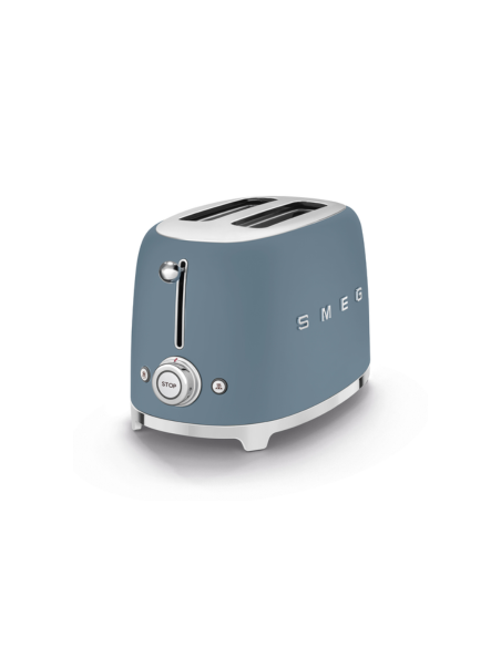 Smeg Broodrooster 2x2 Storm Blue Mat