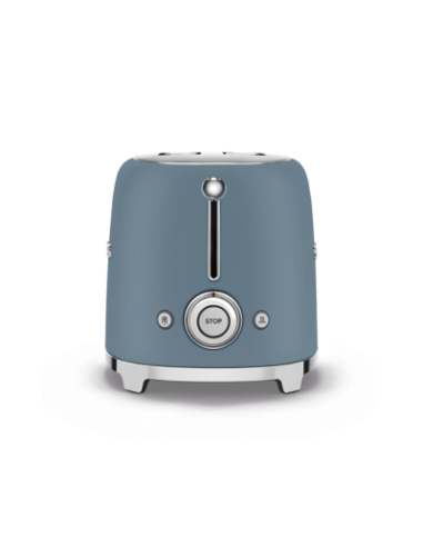 Smeg Broodrooster 2x2 Storm Blue Mat