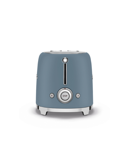 Smeg Broodrooster 2x2 Storm Blue Mat