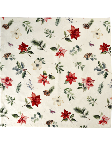 Tafelkleed X-Mas Flowers 150x250cm