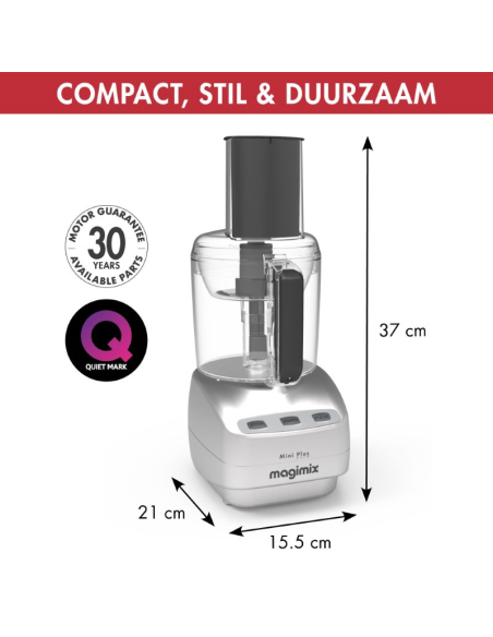 Magimix Le Mini Plus Chroom