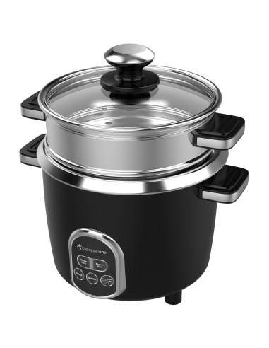 EP Rijstkoker RVS met stoommand 1,4L.