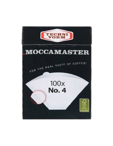 Moccamaster filterzakjes Nr.4 100st.