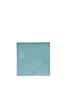 Rosenthal Mesh Vierkant Gebaksbordje 17 cm Aqua