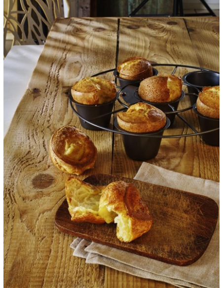 PopOver bakvorm 6 vormpjes van 7 cm in frame
