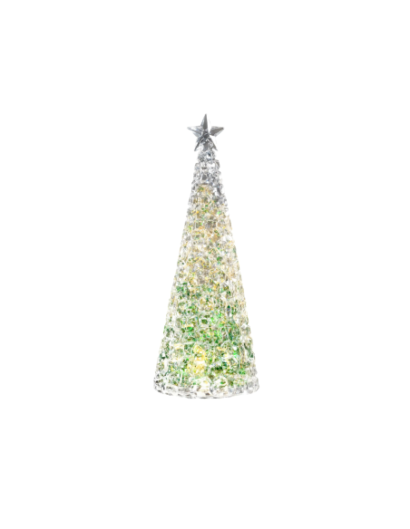 Kerstboom Glamour Led Groen 28 cm