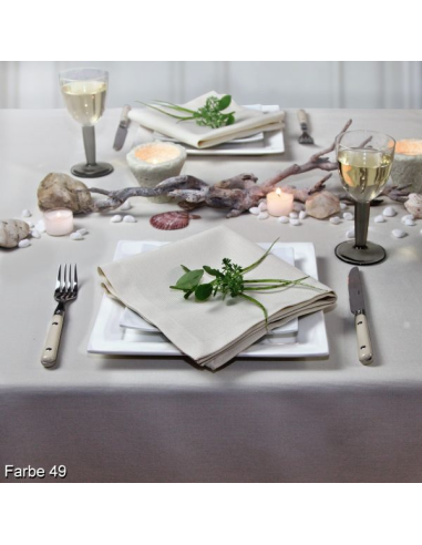 Loft Tafelloper 50 x 140 cm, Creme