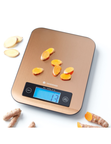 Zassenhaus Digitale keukenweegschaal Pure Koper