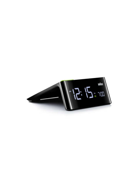 Braun Zwarte LCD Wekker