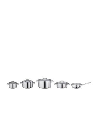 Spring Finesse2+ 5-delige pannenset met glazen deksels