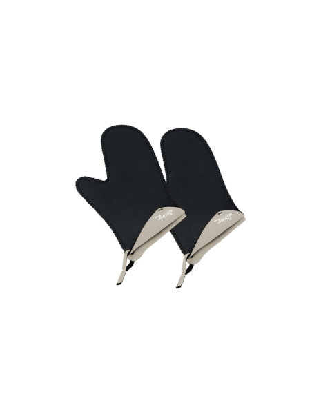 Spring Grips Ovenwanten 1 paar Zwart Grijs