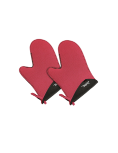 Spring Grips Ovenwanten 1 paar Rood Zwart