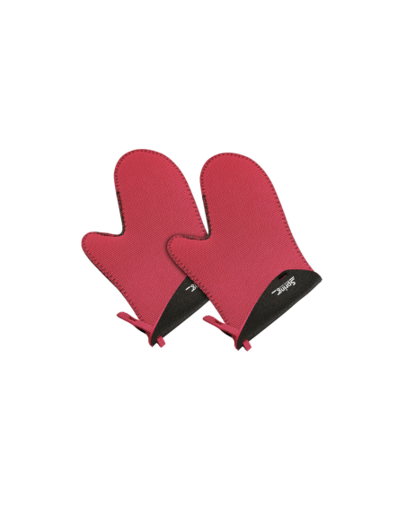 Spring Grips Ovenwanten 1 paar Rood Zwart