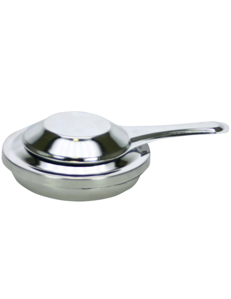 Fondue pastabrander Chroom