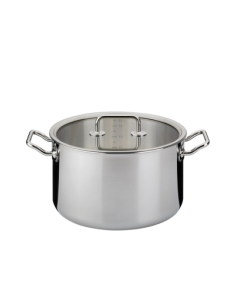 Spring Brigade Basic Kookpan 24 cm met glazen deksel 6,5L