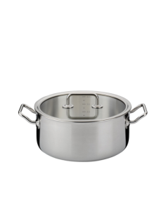 Spring Brigade Basic Kookpan 24 cm met glazen deksel 4,7L