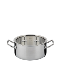 Spring Brigade Basic Kookpan 20 cm met glazen deksel 2,7L