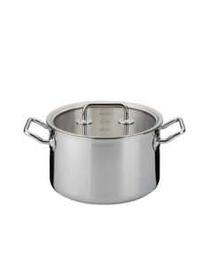Spring Brigade Basic Kookpan 20 cm met glazen deksel 3,7L