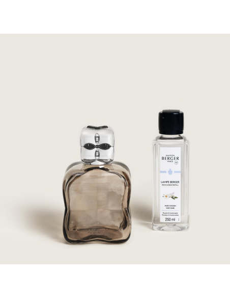 Lampe Berger Cosy Marron Giftset