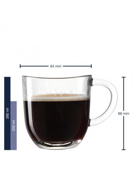 Leonardo Napoli thee-/ koffiekop