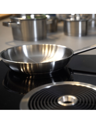 AMCook Downdraft Koekenpan RVS 24 cm
