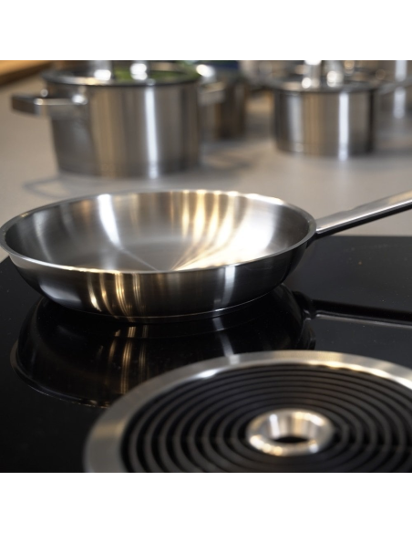 AMCook Downdraft Koekenpan RVS 24 cm