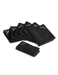 Klud vaatdoekjes Zwart Set van 7